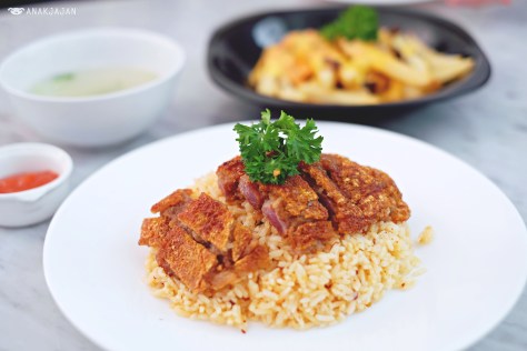 Bangka Roast Pork with Butter Rice IDR 128k