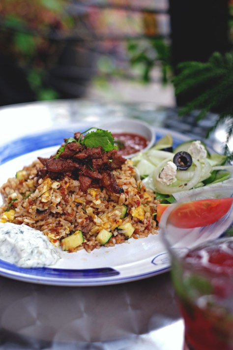 Mediterranean Fried Rice Lamb IDR 58k
