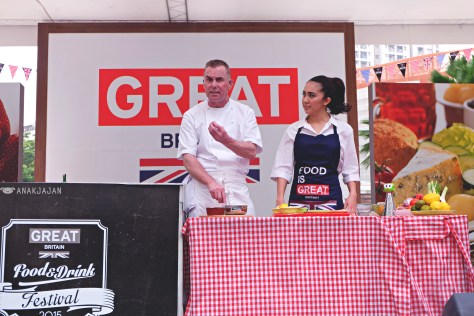 chef Gary Rhodes & chef Dea