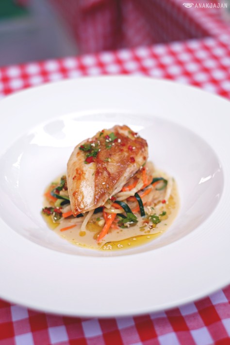 dish creation by Chef Gary Rhodes