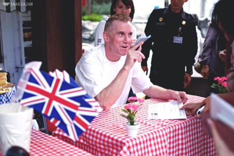 Meet & Greet with Chef Gary Rhodes after opening ceremony