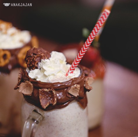 Nutella Milkshakes IDR 50k
