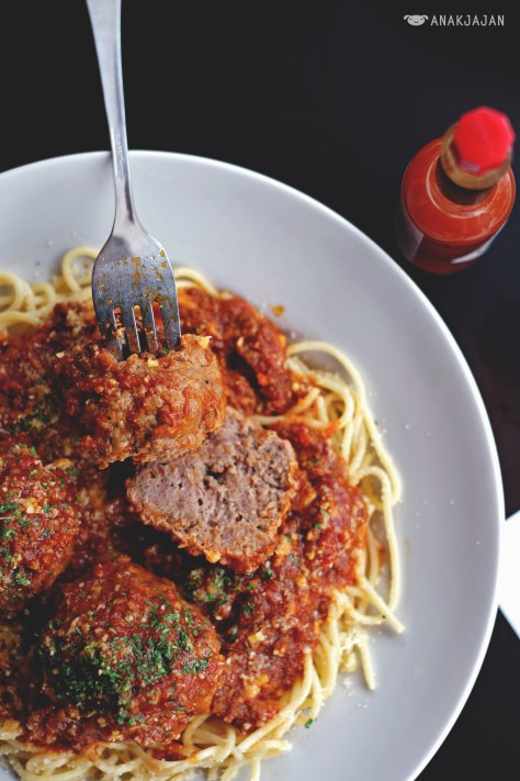 Brooklyn Spaghetti and Meatballs IDR 180k