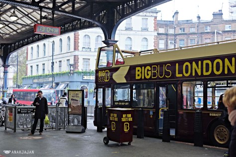 Big Bus London at Victoria Station