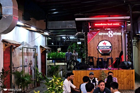 stage for live music