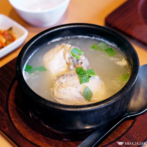 Samgyetang IDR 44.5k (Half Chicken)