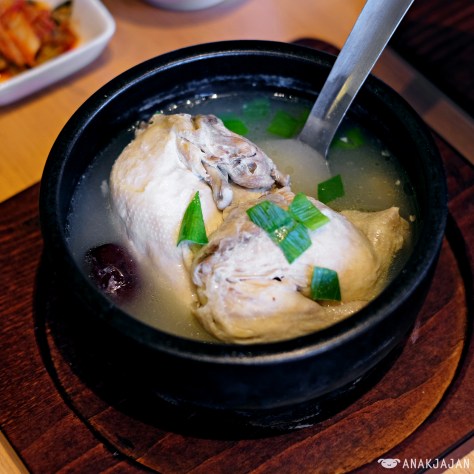 Samgyetang IDR 44.5k (Half Chicken)