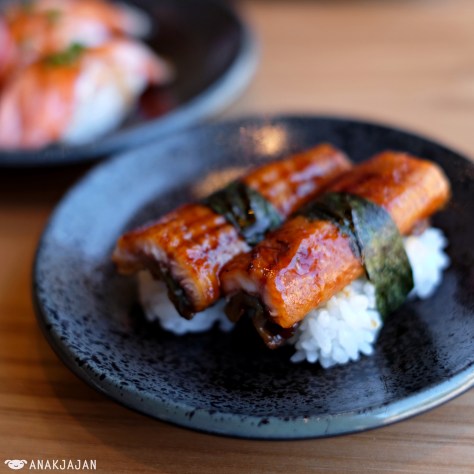 Unagi Sushi IDR 40k/pc