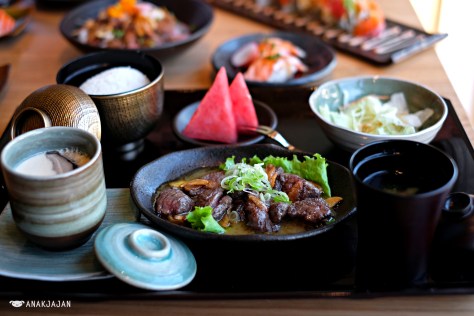 Saikoro Steak Lunch Set IDR 88k