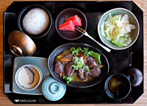 Saikoro Steak Lunch Set IDR 88k