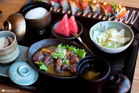 Saikoro Steak Lunch Set IDR 88k