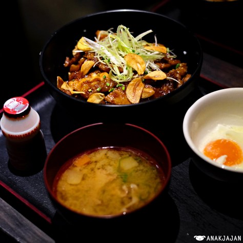 Tontoki Don Set IDR 86k + Onsen Tamago IDR 15k