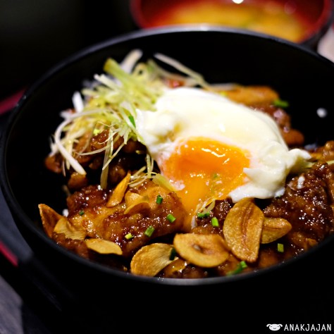 Tontoki Don Set IDR 86k + Onsen Tamago IDR 15k