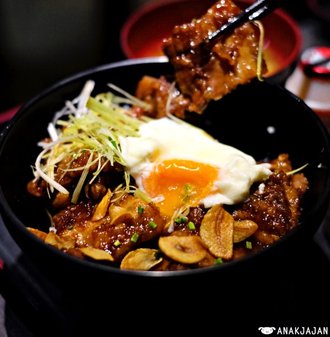 Tontoki Don Set IDR 86k + Onsen Tamago IDR 15k