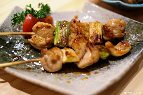 Tori Negima Teriyaki IDR 20k