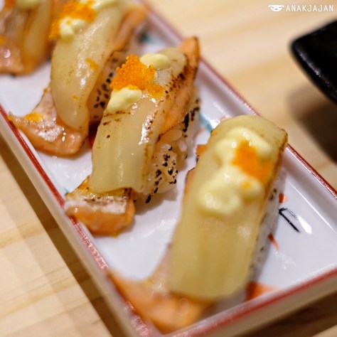 Salmon Aburi Cheese IDR 20k/ 2pcs