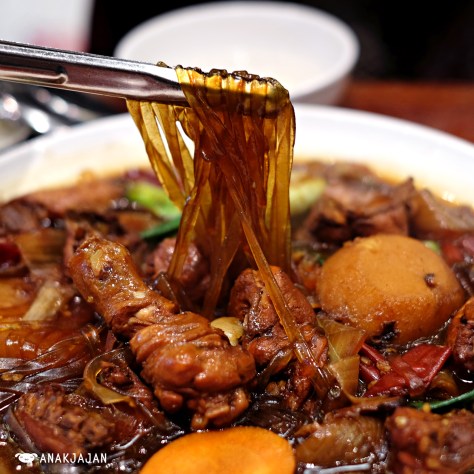 Jjimdak KRW 21.000 (half portion)