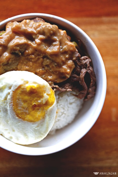 Nasi Wagyu Saus Mushroom + Telor IDR 26.5k