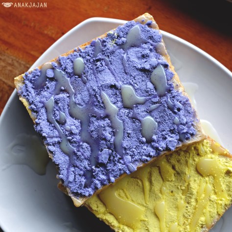 Roti Half-Half Taro & Banana Powder IDR 15.5k