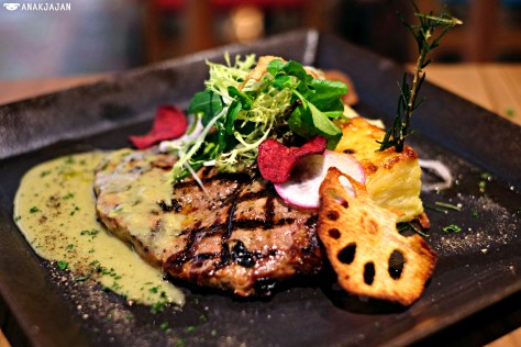 Wagyu Sirloin with Wasabi Pepper Sauce IDR 368k