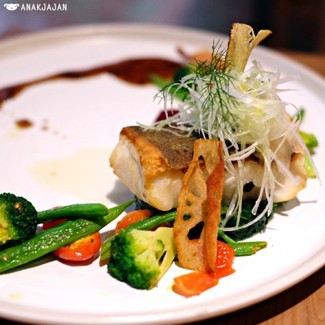 Black Cod with Balsamic Teriyaki Sauce