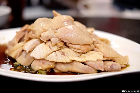 Signature Boiled Chicken IDR 105k Half/ IDR 198k Whole