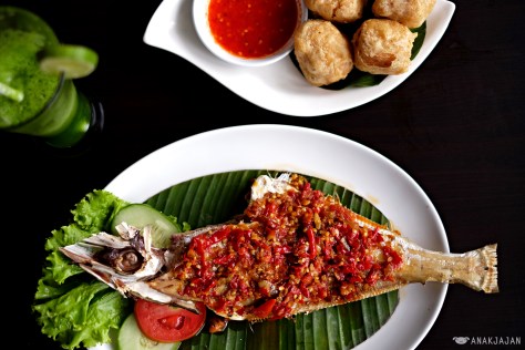 Ikan Sukang Bakar Rica IDR 160k (8 ounces)