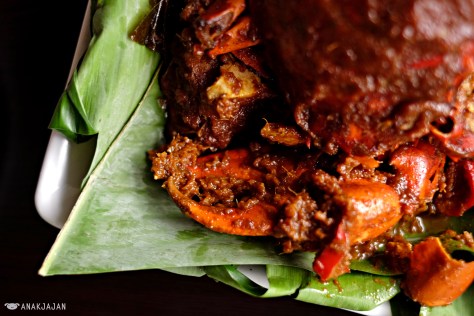 Kepiting Jumbo Asap IDR 288k