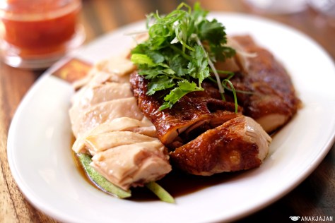 Half Mix Chicken (Steamed & Roasted) IDR 96k