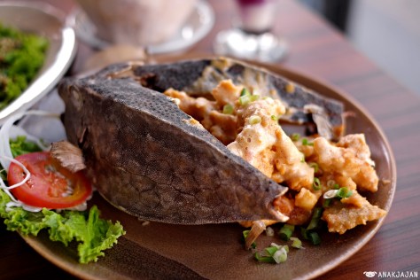 Ikan Kudu Kudu Goreng Telur Asin IDR 22k/ ounce