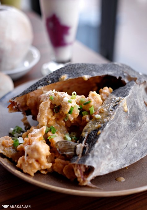 Ikan Kudu Kudu Goreng Telur Asin IDR 22k/ ounce