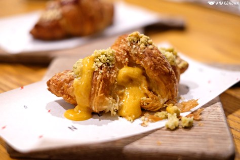 Salted Egg Yolk Lava Croissant IDR 30k