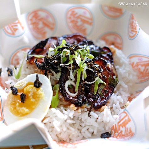 Char-siu Rice Box IDR 42k