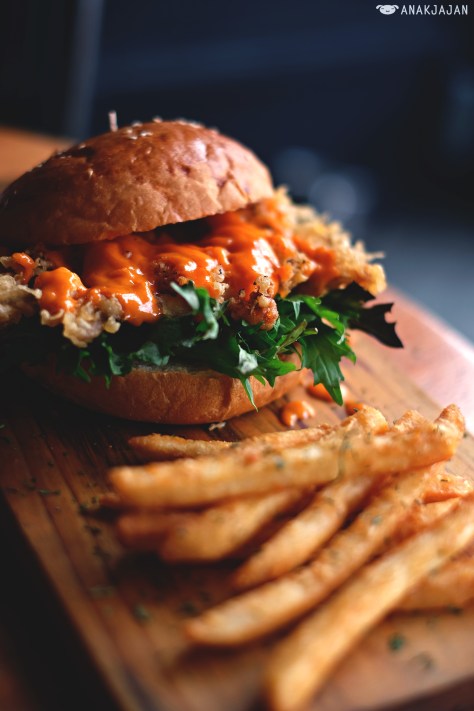 Soft Shell Crab Bun IDR 85k