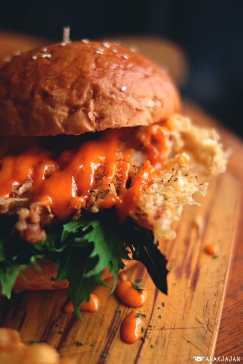 Soft Shell Crab Bun IDR 85k