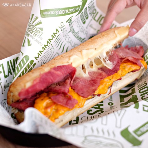 Zesty Steak IDR 90k (9 inches)