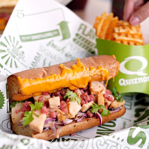 Baja Chicken Sub IDR 60k (6 inches) + Waffle Fries IDR 20k