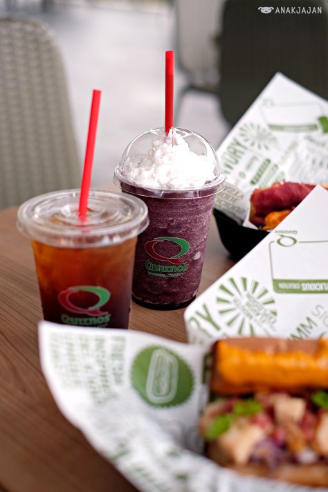 Ice Coffee IDR 28k // Frozen Blueberry IDR 35k