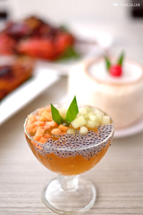 Puding Lemon Sereh (Lemon Grass Pudding)