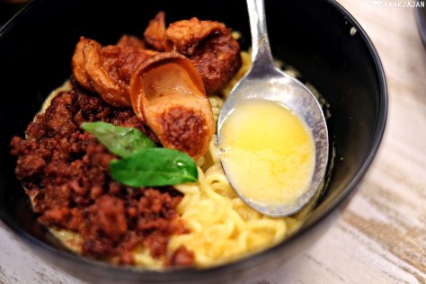 Indomie Kuah Creamy Telur Asin IDR 19k + Sosis Sapi IDR 6k + Corned Beef IDR 7k