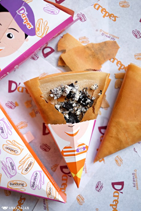 Cookie'n Creme Crepes IDR 14.545