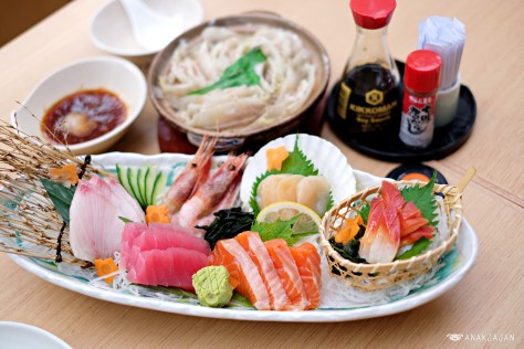 Sashimi Roppinmori IDR 300k