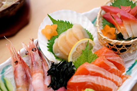 Sashimi Roppinmori IDR 300k