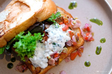 Pork Belly Open Brioche IDR 110k