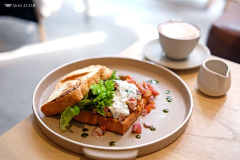 Pork Belly Open Brioche IDR 110k