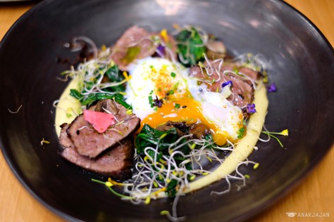 Coffee Butter Steak & Egg IDR 138k