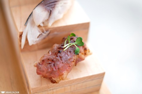 Aburi Hotate Foiegras Beef IDR 80k/ pc