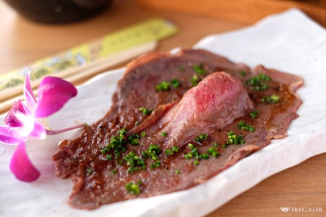 AUS Wagyu Aburi Sushi IDR 78k