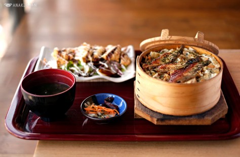 Seiro Gohan Set IDR 160k (Unagi)