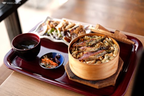 Seiro Gohan Set IDR 160k (Unagi)